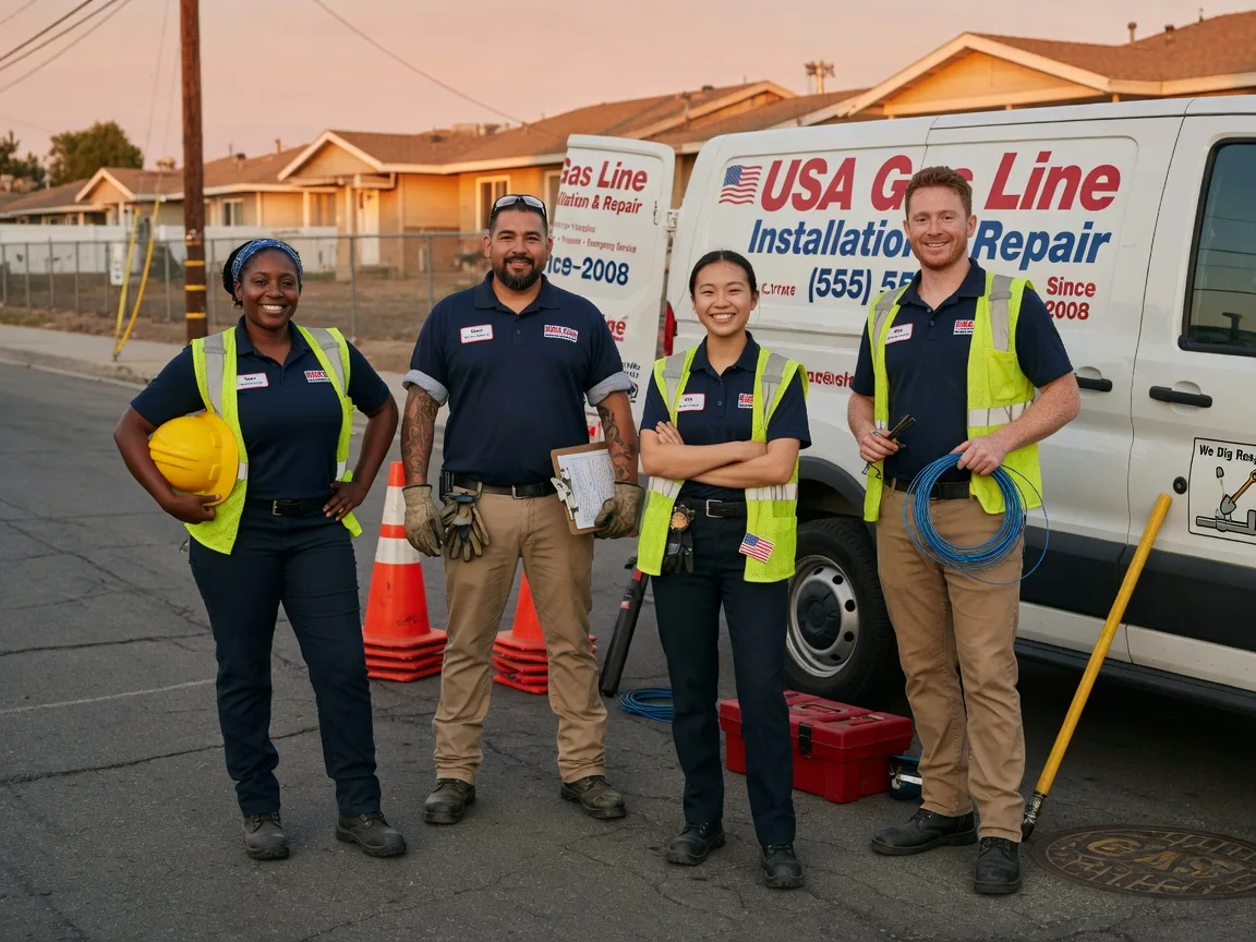Gas Line Installation company in Leonardville, KS
